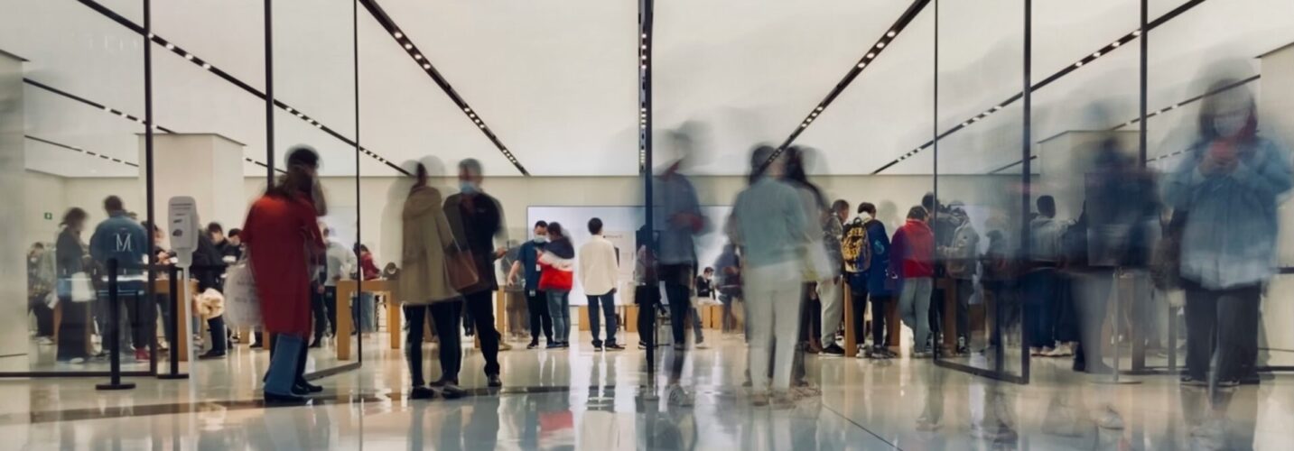 Crowd at the airport